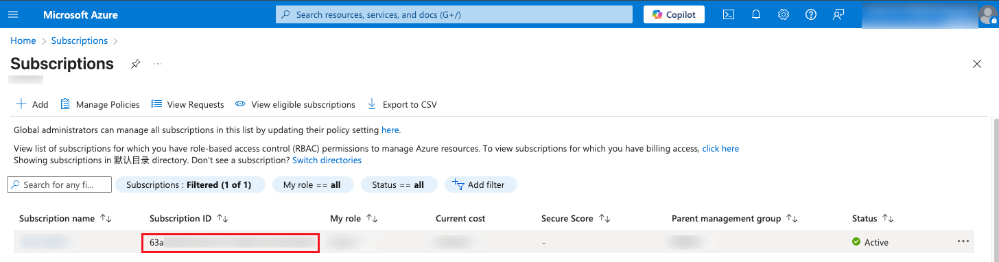 subscription-id